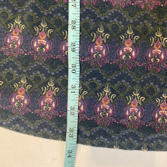 Mossimo Supply Co. Cap Sleeve Scoop Neck Stretchy Mini Dress Boho Print Sz Sm - Picture 12 of 12